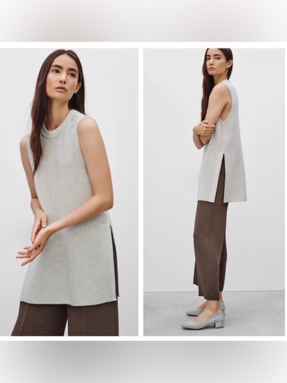 Aritzia Wilfred Palmier Sweater with Merino Wool